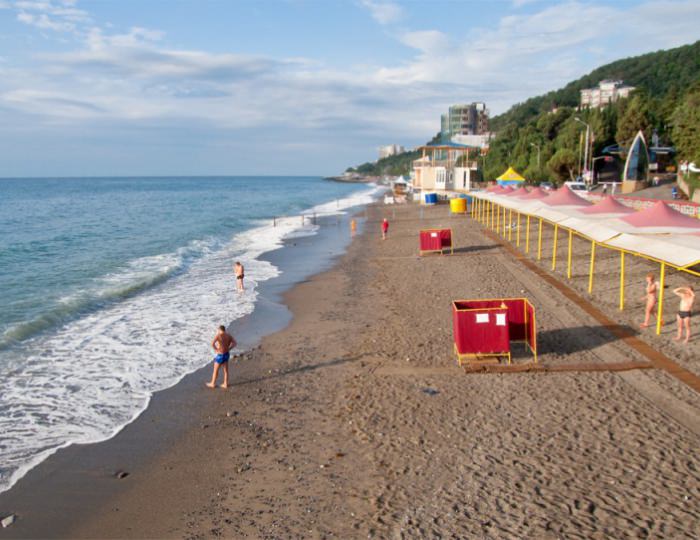 Пляж - Алушта